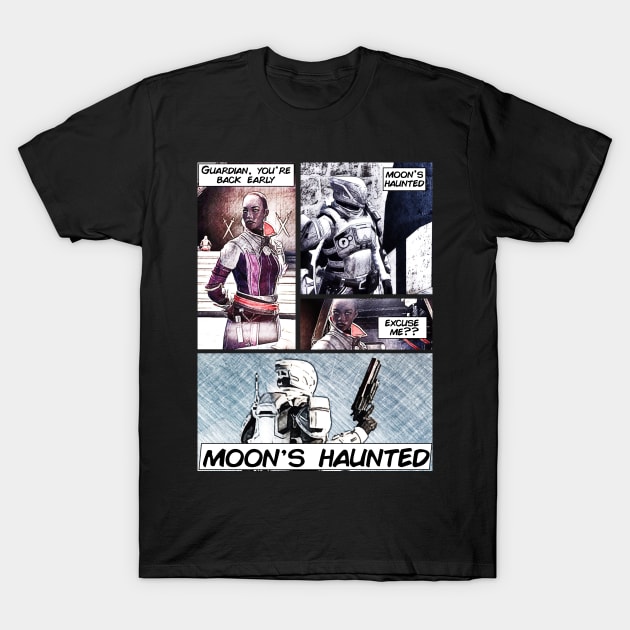 Moon's Haunted T-Shirt by Phox